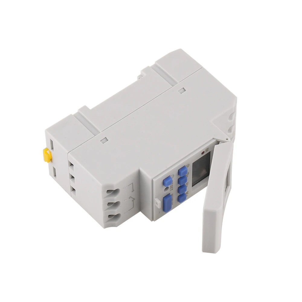 1pc Electronic Weekly 7 Days Programmable Digital Timer Switch Relay Control 220V 230V 10A Din Rail THC15A