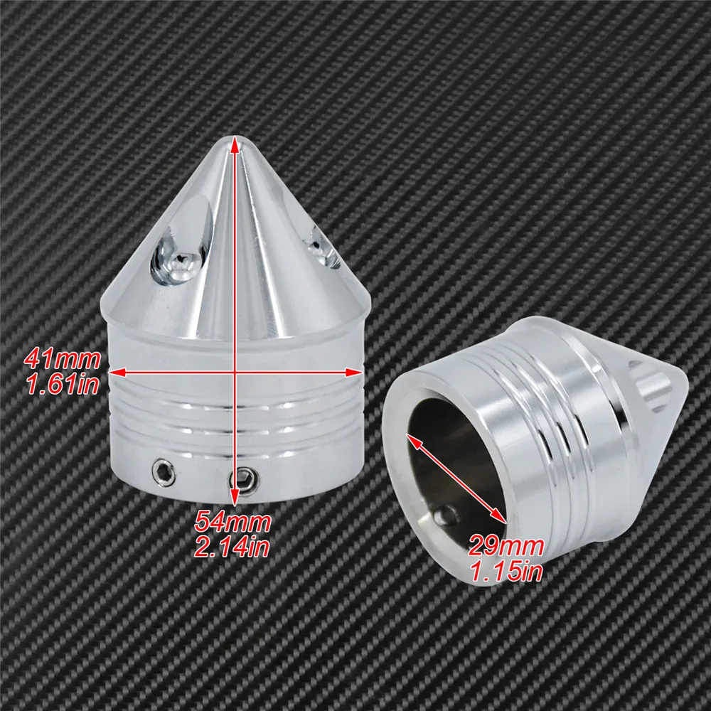 Motorcycle 29mm Front Axle Nut Cover Cap Bolt For Harley Sportster XL883 1200 Touring Wide Glide Dyna Fat Bob Softail Dyna VRSC
