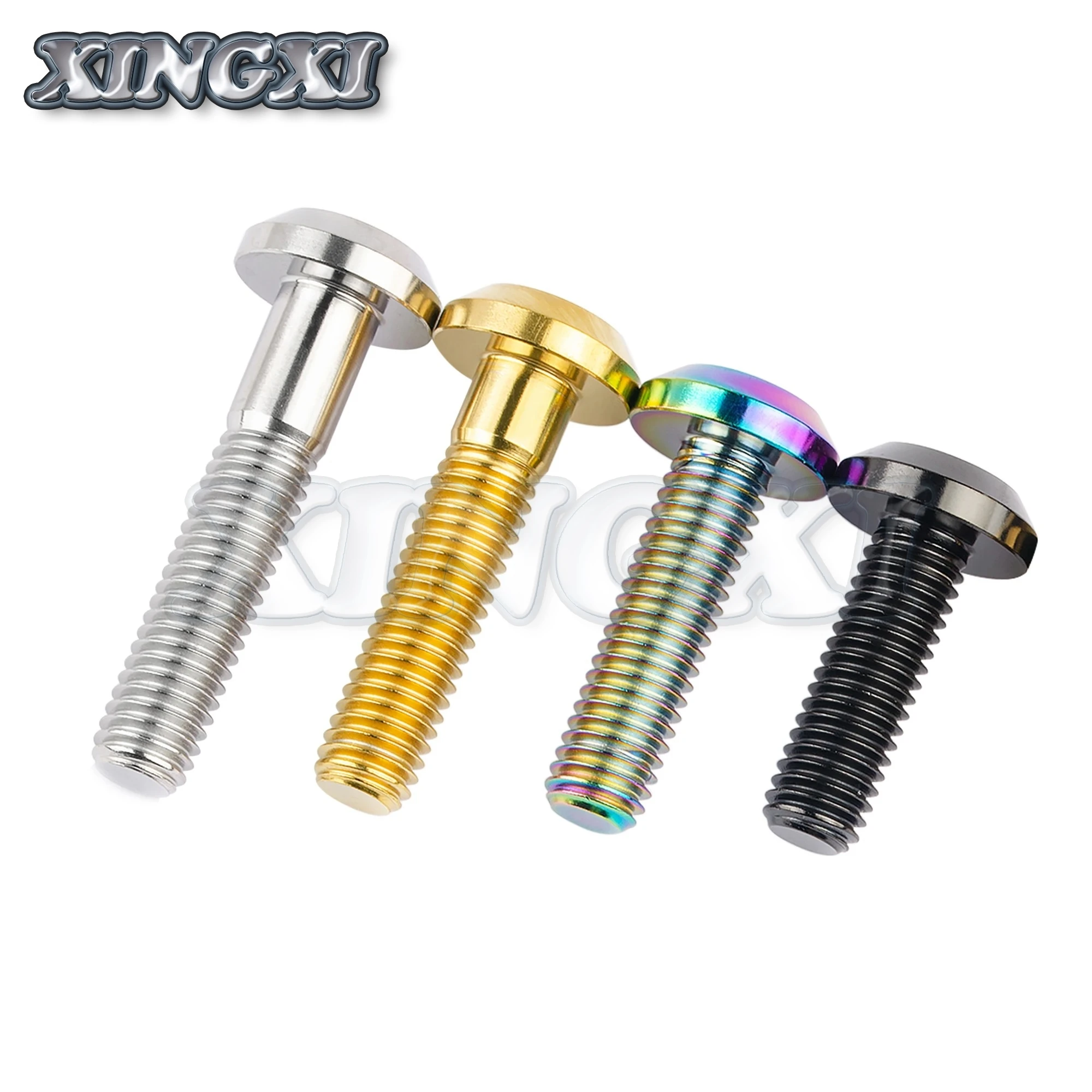 Xingxi Titanium Bolt M6/M8X12/15/20/25/30/35/40mm Allen Key Head Ti Screw For Bicycle Motorcycle Brake