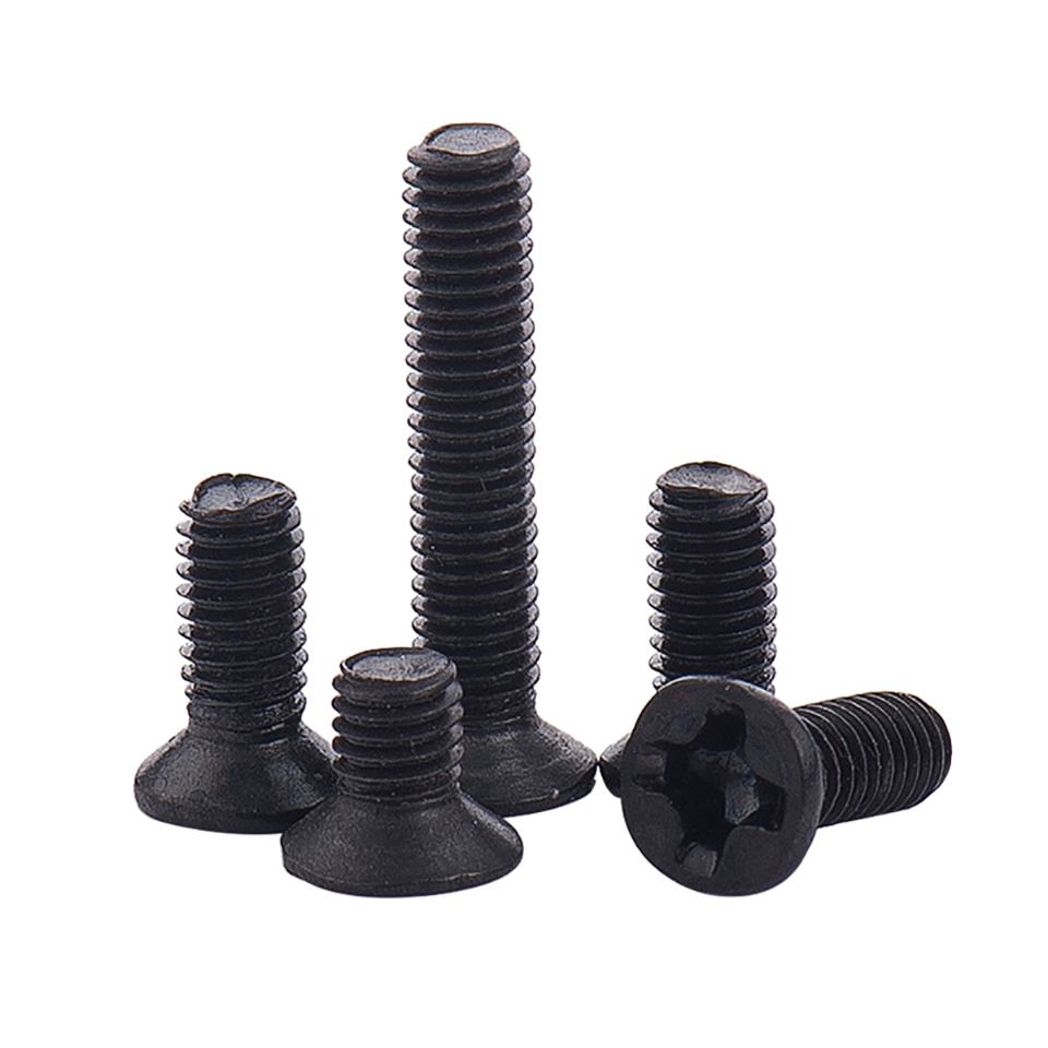 720pcs countersunk flat head phillips small mini screw set m1.4 m1.7 m2 m2.5 m3 carbon steel computer notebook laptop screws kit