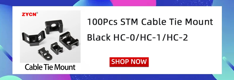 20pcs Plastic Reusable Cable Zip Ties 8*200/250/300/450 Releasable Nylon Adjust Loose Slipknot Recycle Detachable Bundle 5*200