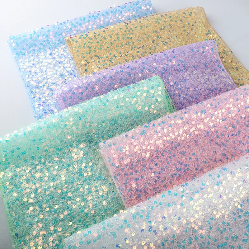 180x30cm Sequined Mermaid Glittering Table Runner Mermaid Girl Party Decor Little Mermaid Girls Birthday Wedding Party Decor