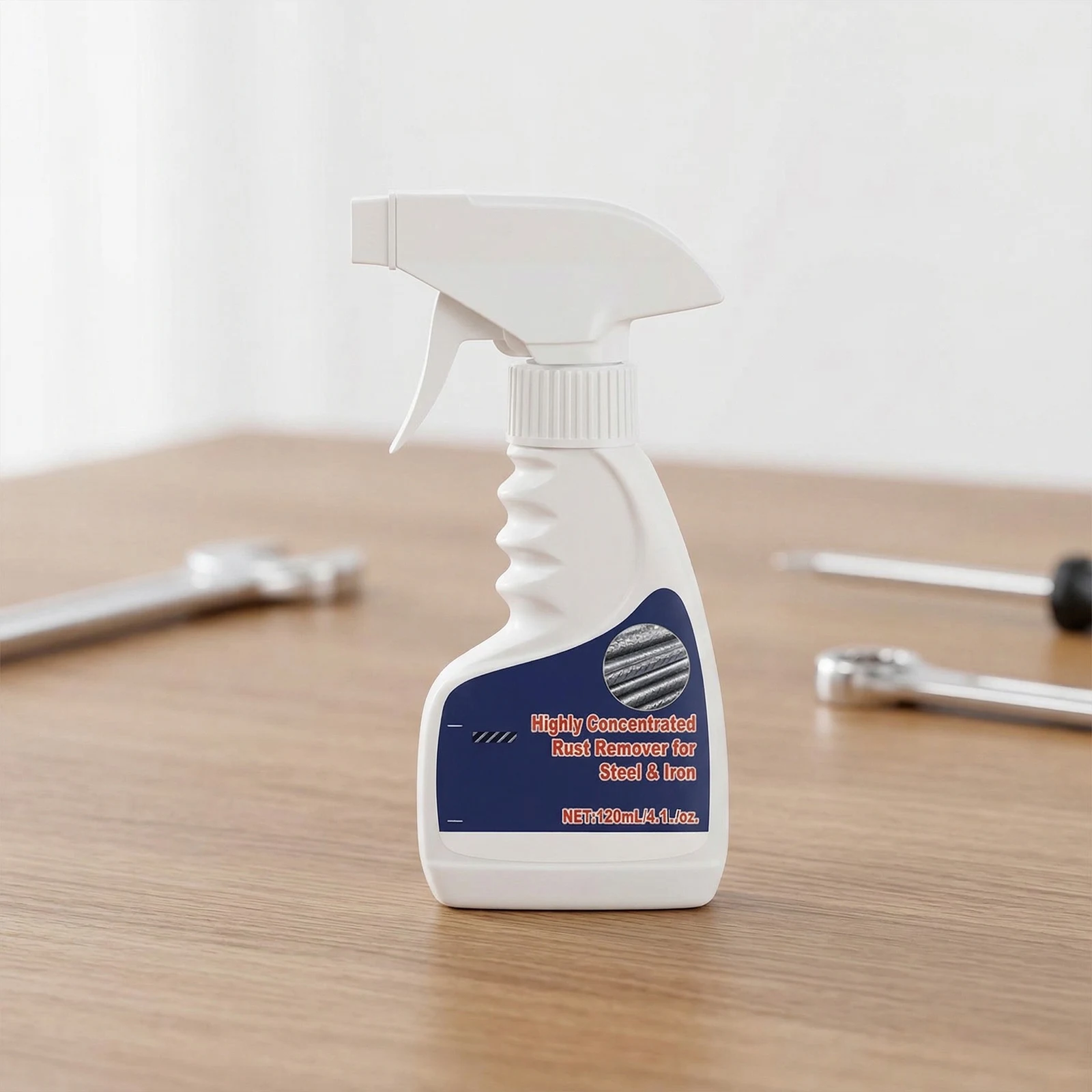 Multipurpose Rust Remover Spray for Metal Easy To Use Metal Derusting & Cleaning Spray for Car Maintenance Cleaning 120ml