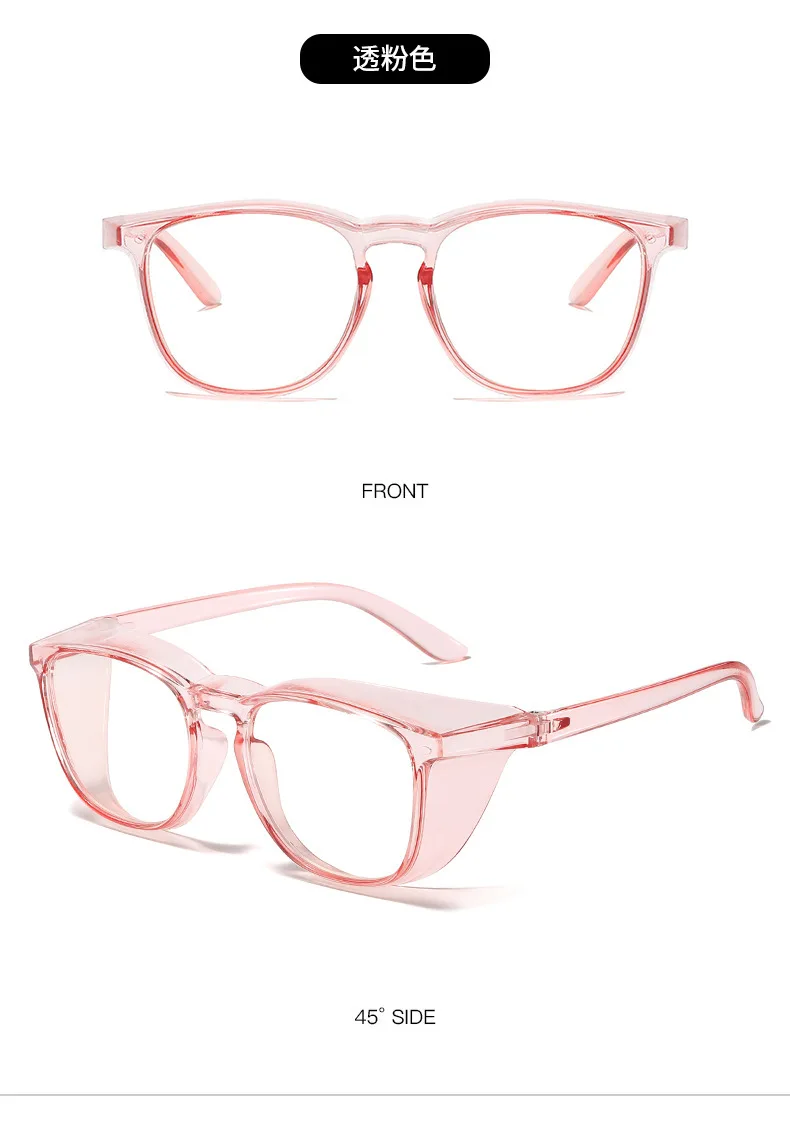 Safety Glasses Fog Goggles Protective Glasses Side Shields Anti Blue Light Protection Glasses for Men Women