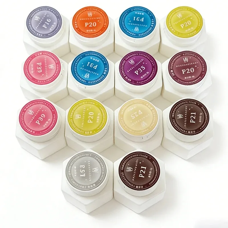 39-Color Air Cushion Patting Gel, High Saturation Blush Gradient Nail Art Gel, No Wipe Painting Transfer UV LED Soak Off Polish