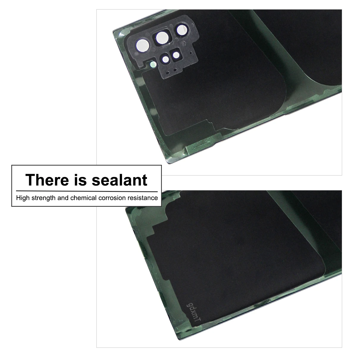 For Samsung Note 10 Plus N970F N975F Battery Back Cover Rear Glass Case Housing Adhesive Camera Lens Replacement for Note 10