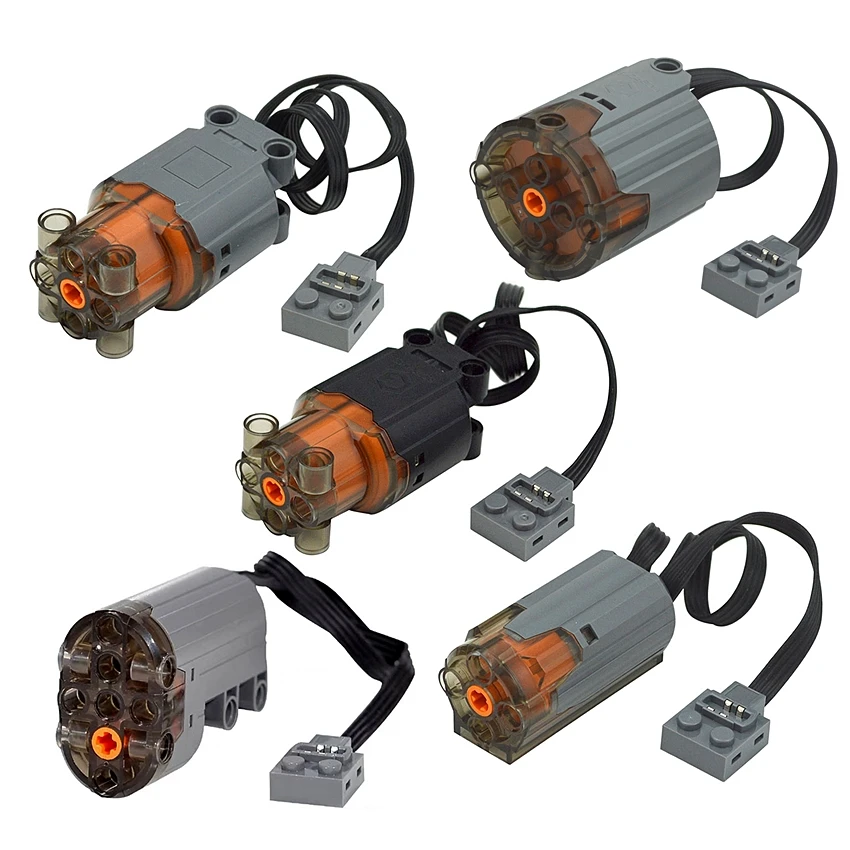 Technical Parts engine Building Blocks Multi Power Functions High Speed M XL L Servo Motor Monster Motors PF Model Brick Toys