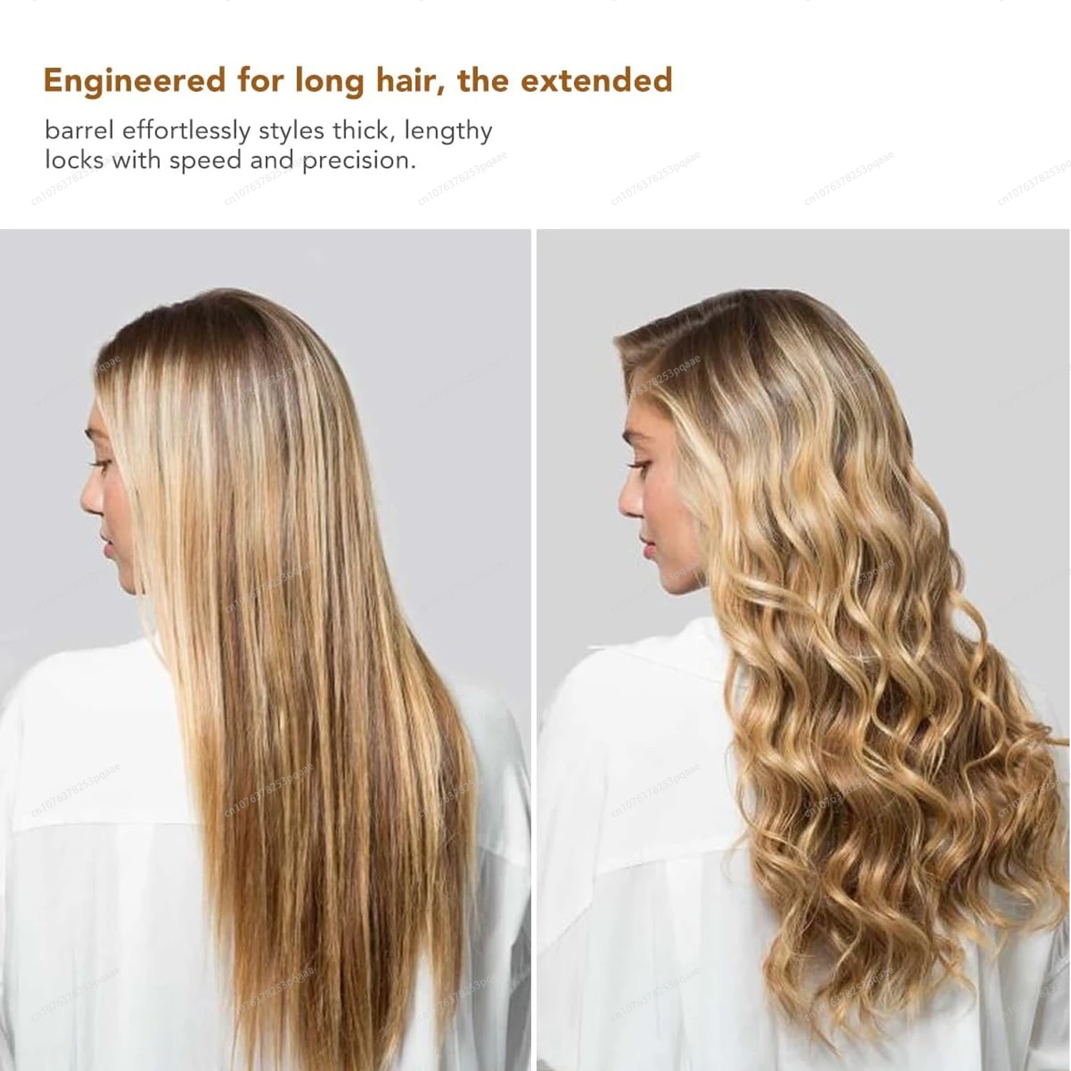 20/30/40mm Conical Long Hair Barrels Attachment Compatible For Dyson Airwrap HS01/05/08 Auto-Curling Iron Curler Voluminous Wave