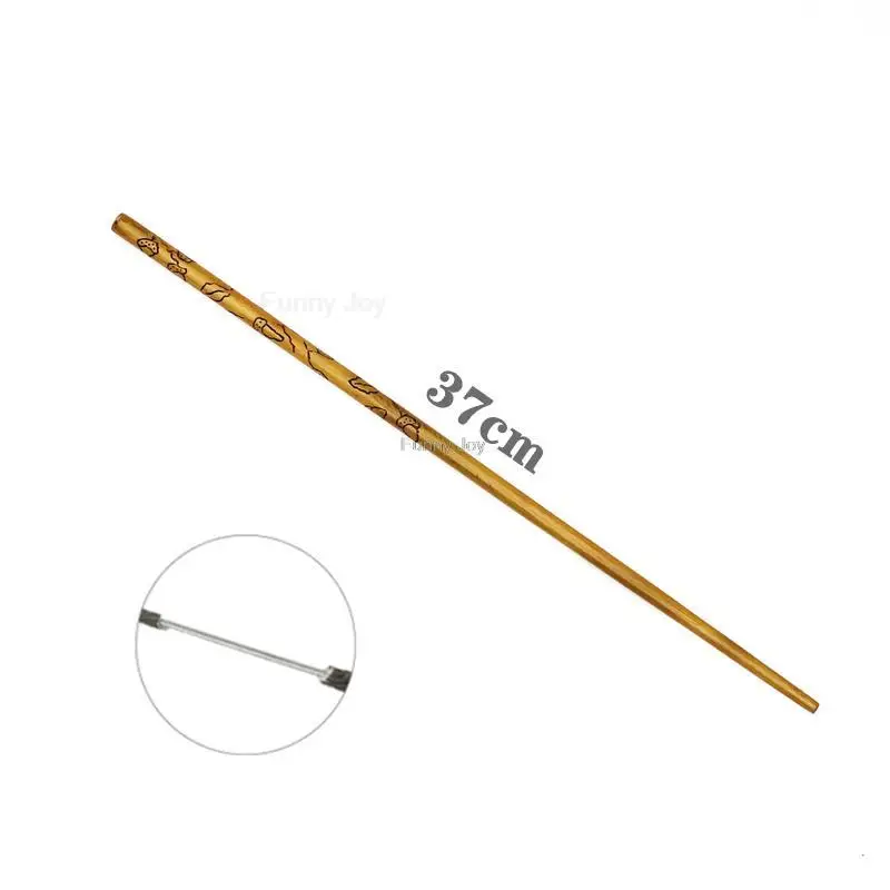 Anime Cosplay Metal Core Magic Wand Decoration Toy Accessories For Kids Bacchetta Di Plastic Magic Stick