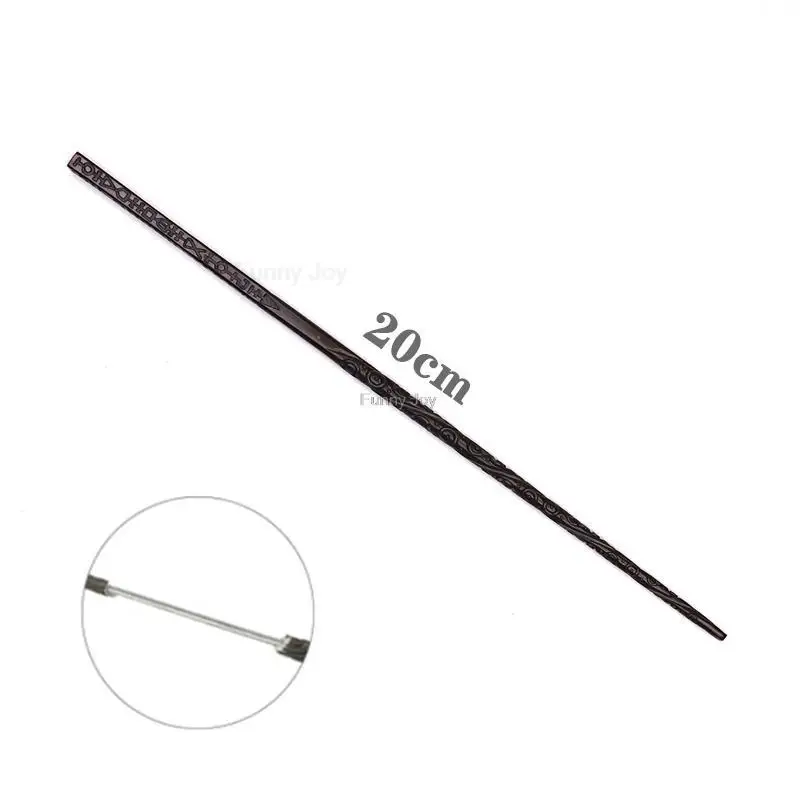 Anime Cosplay Metal Core Magic Wand Decoration Toy Accessories For Kids Bacchetta Di Plastic Magic Stick