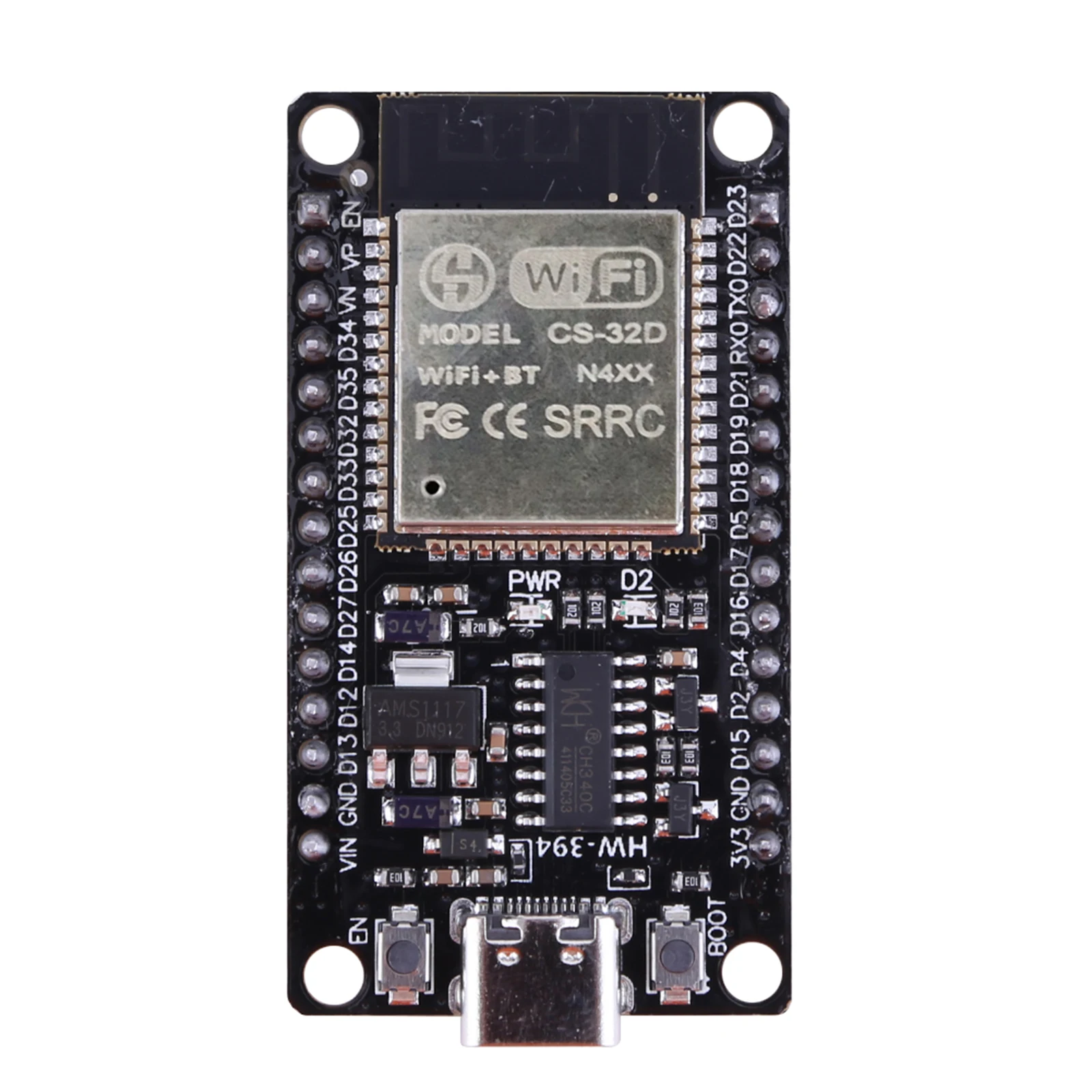 ESP32 ESP32S DEVKIT V1 Wireless WiFi Bluetooth Development Board Micro USB/TYPE-C Dual Core CH340 ESP-WROOM-32 Expansion Board