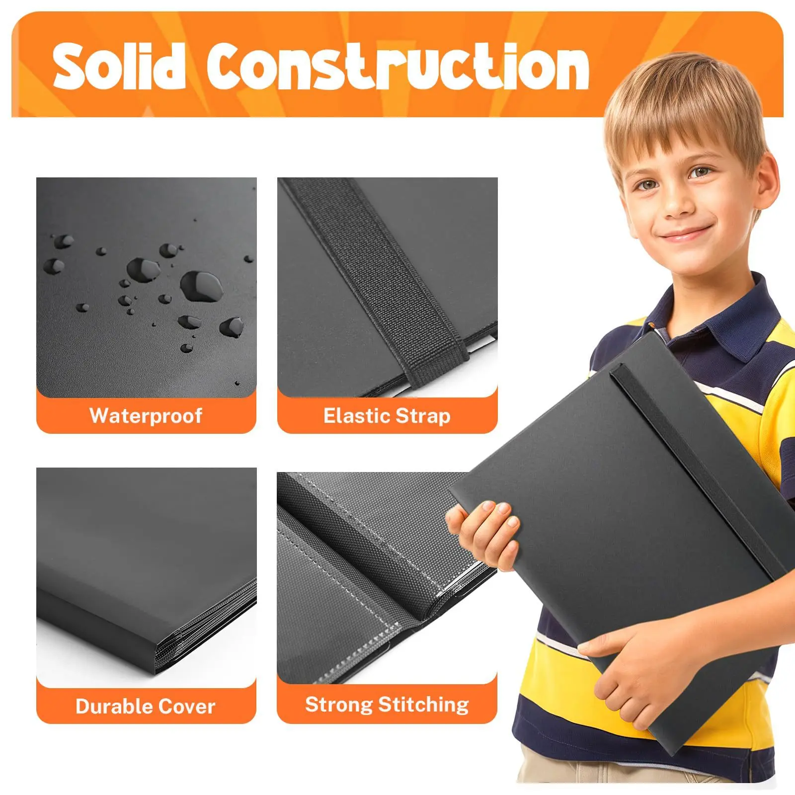 160/360 Game Cards Album Capacity 4/9Pocket Binders For Pokmon Yugoh Baseball Football Sports Card Holder Book Sleeve Binder