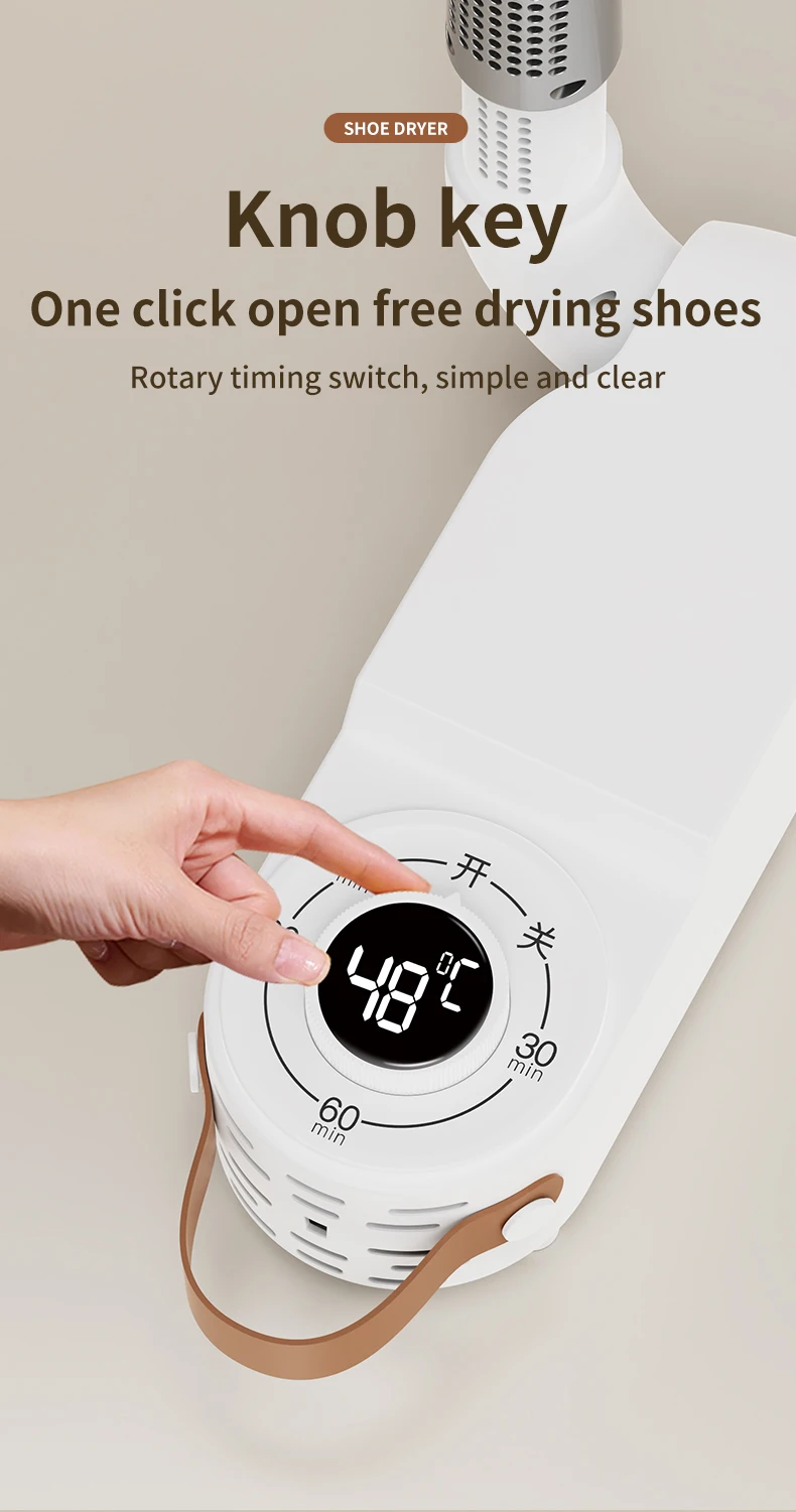 Intelligent Timer Shoe Dryer Boot Warmer EU/US UV Telescopic Adjustable Dryer Quick Drying Deodorizing Sterilizing Shoe Dryer