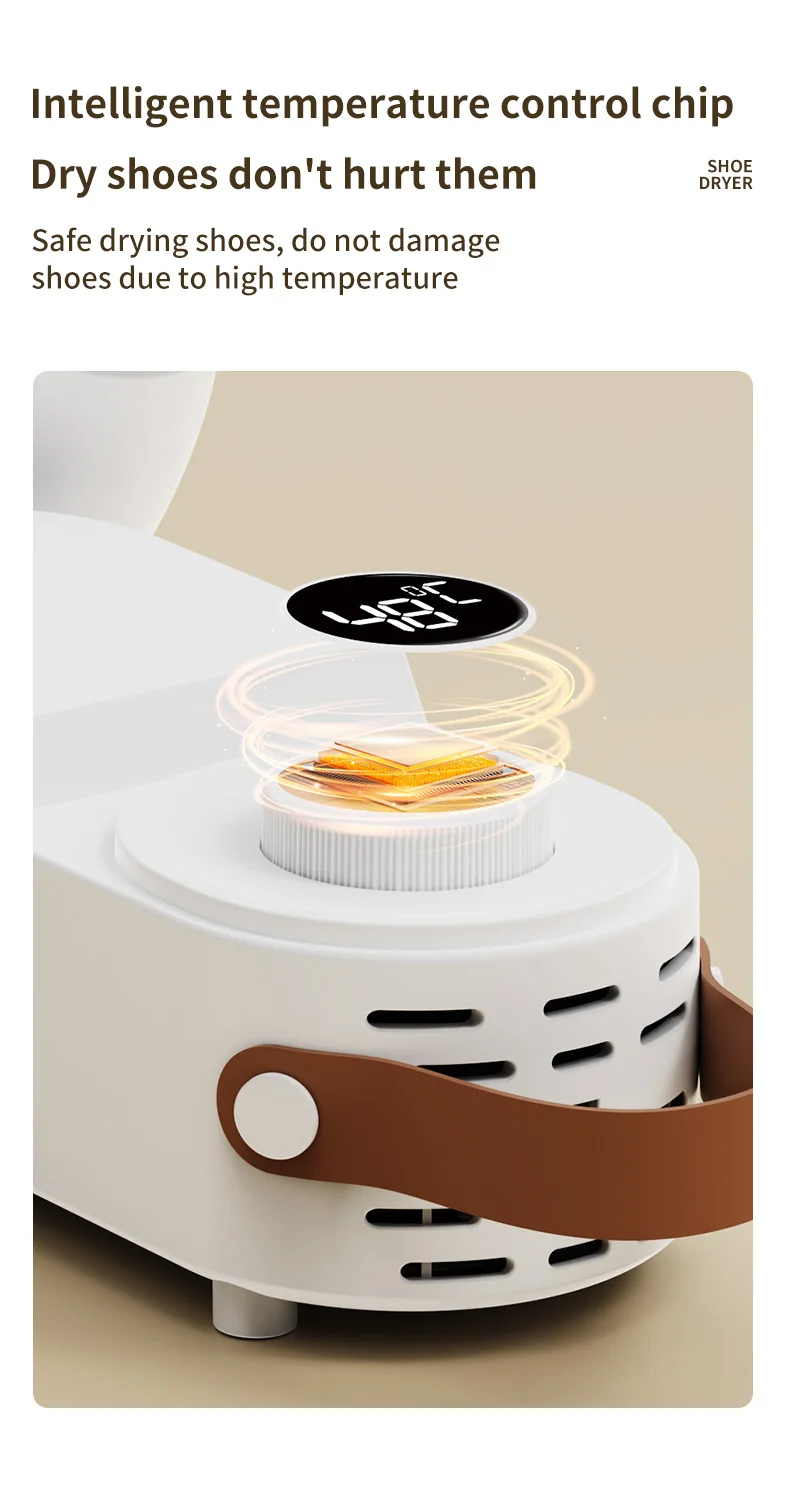 Intelligent Timer Shoe Dryer Boot Warmer EU/US UV Telescopic Adjustable Dryer Quick Drying Deodorizing Sterilizing Shoe Dryer