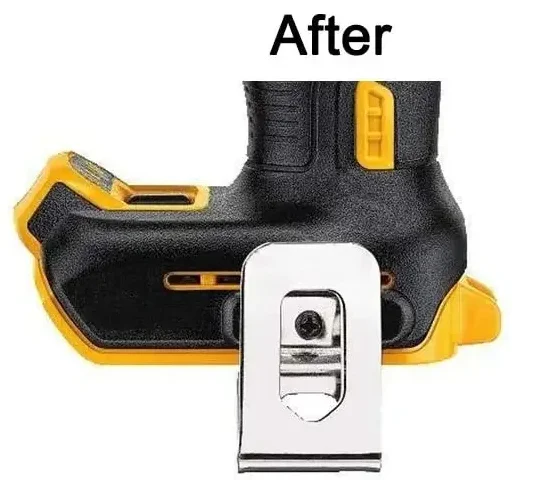 DEWALT original Electric Drill Belt Clip Hooks With Screws 18V 20V Cordless Drills Wrench Holder Clip Hooks Tool Part