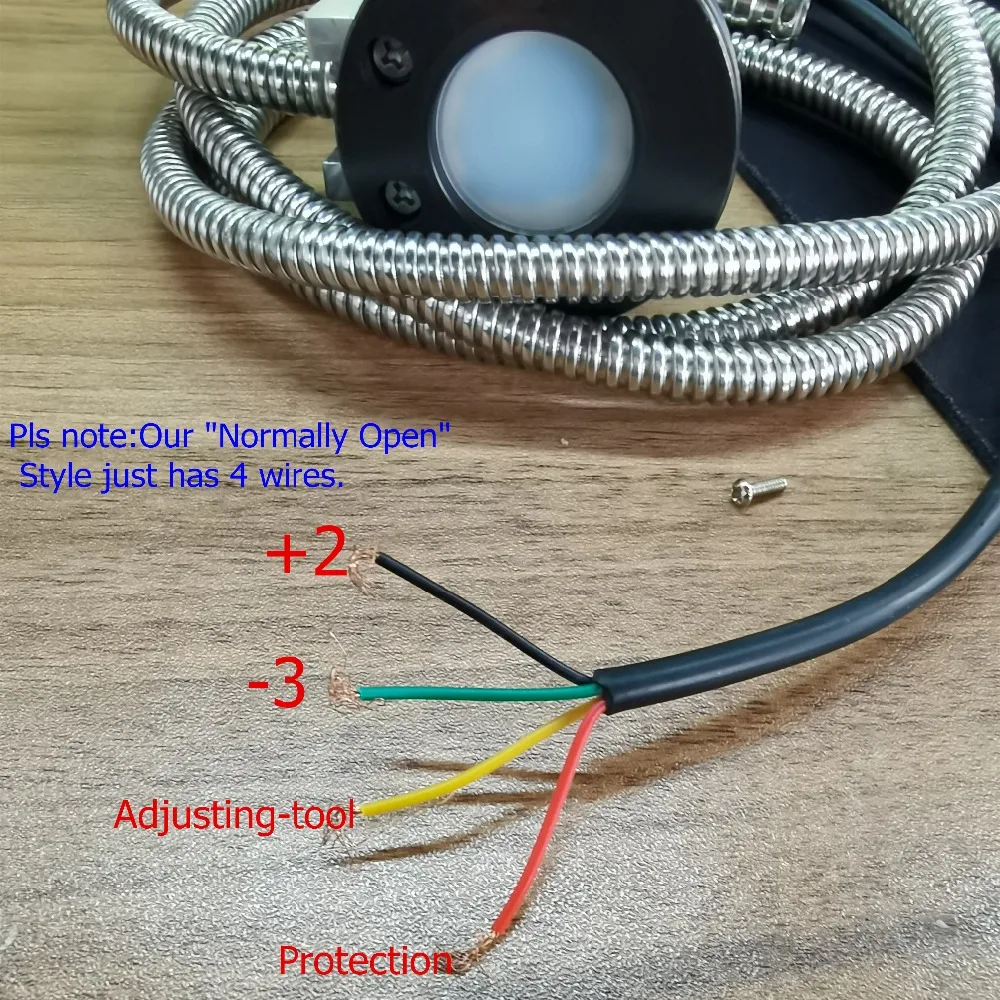 High Precision Automatic Tool Sensor CNC Z Axis Tool Press Sensor Tool Setting Gauge 4Wires Engraving Machine CNC Router