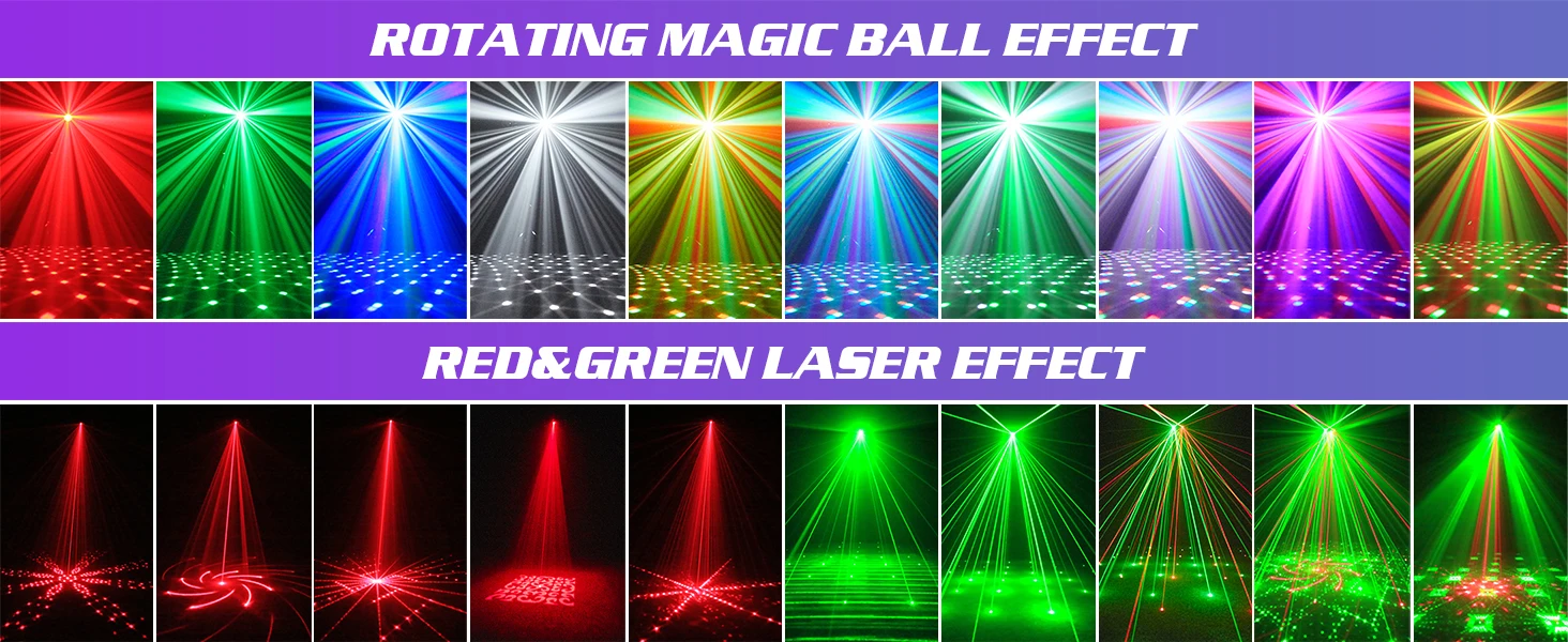 Leleght Dual-Head 7-in-1 RGBW LED Light Stand Kit with 3-Section Telescopic Tripod and Carry Bag DMX512 for Stage Party DJ