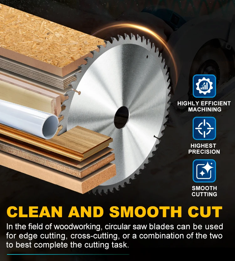 XCAN Saw Blade 1pc 4'' 6'' 7'' 8'' Wood Saw Blade 30/40/60T Circular Cutting Disc For Cutting Wood TCT Saw Disc