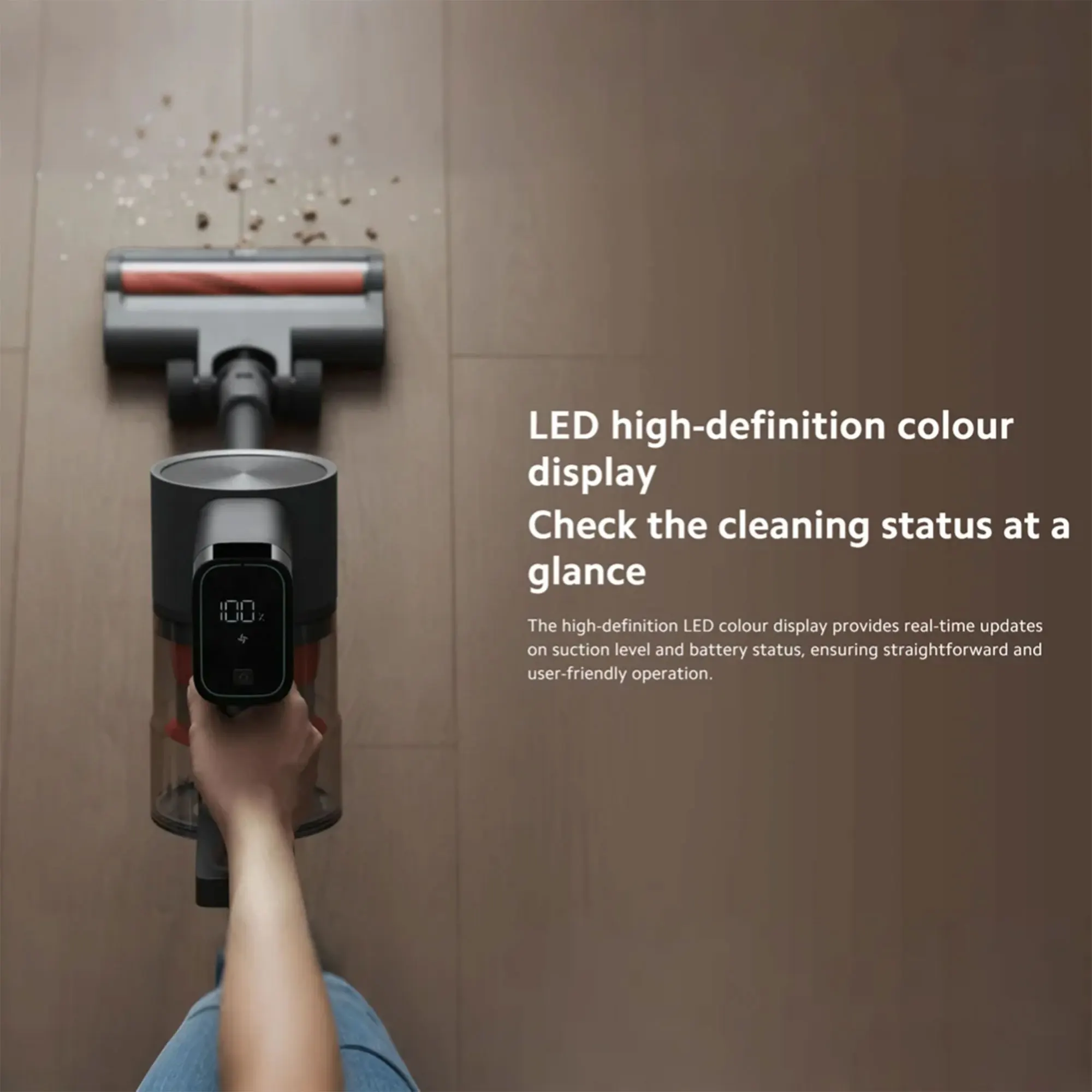 Xiaomi Vacuum Cleaner G20 Max, Mijia Wireless Hand-held Strong Suction Long Battery Life Searchlight Dust Removal Mite Suction