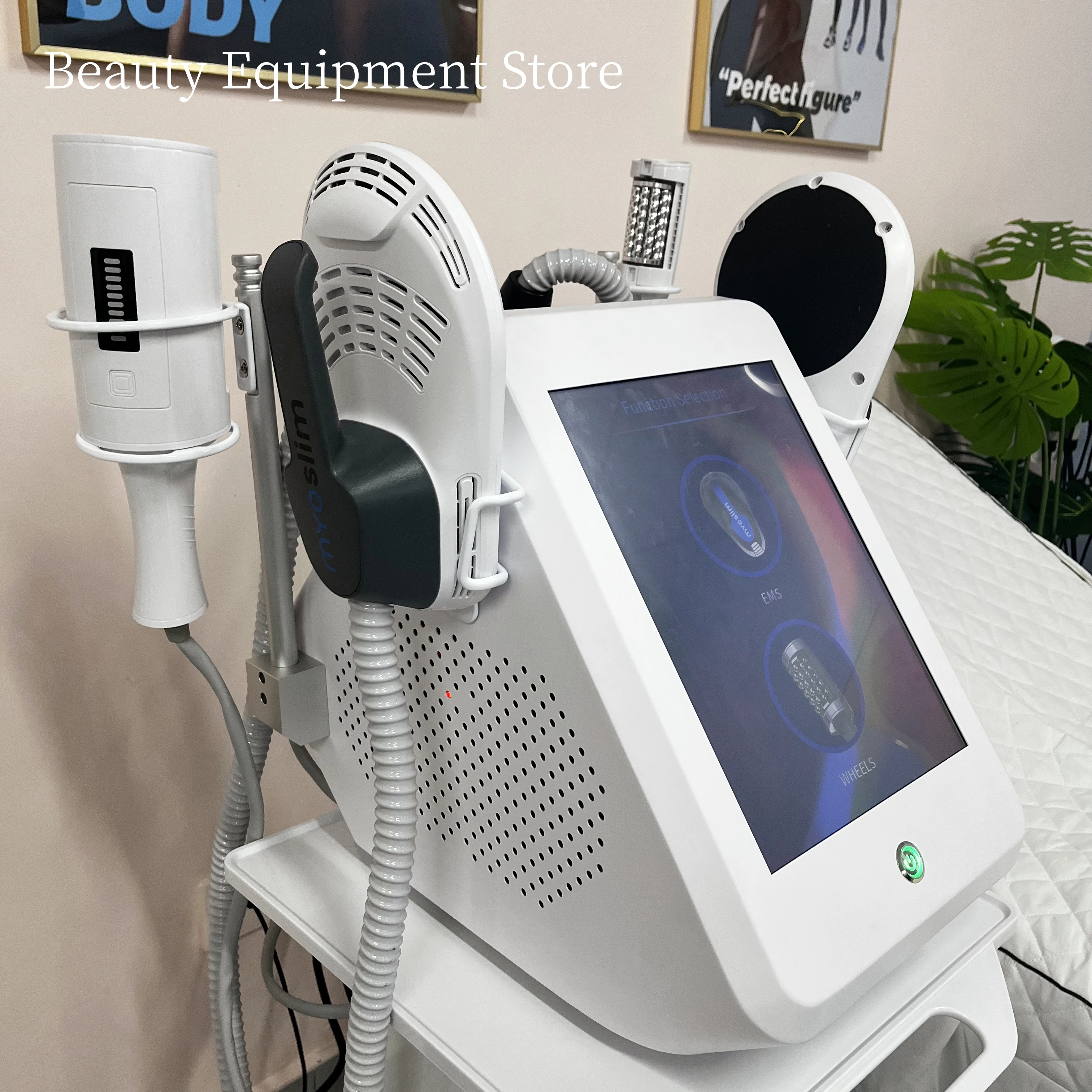 EMS Body Sculpt Machine Roller Massage Fat Burner Body Care Massage Devices Muscle Stimulation Electromagnetic Device SPA