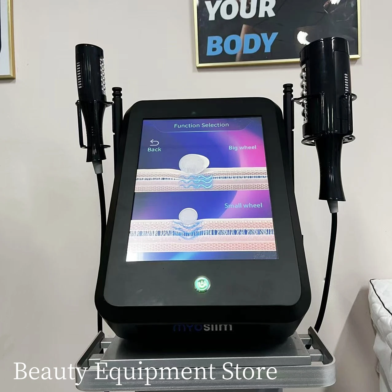 EMS Body Sculpt Machine Roller Massage Fat Burner Body Care Massage Devices Muscle Stimulation Electromagnetic Device SPA