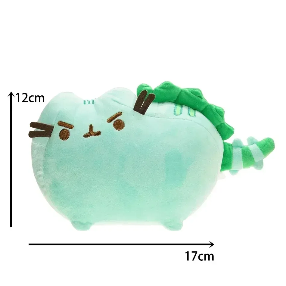 Simulated Cat Doll Plush Toy Anime Cat Soft Home Decoration Tabletop Bedroom Decoration Kids Toy Series Accessories Gifts/