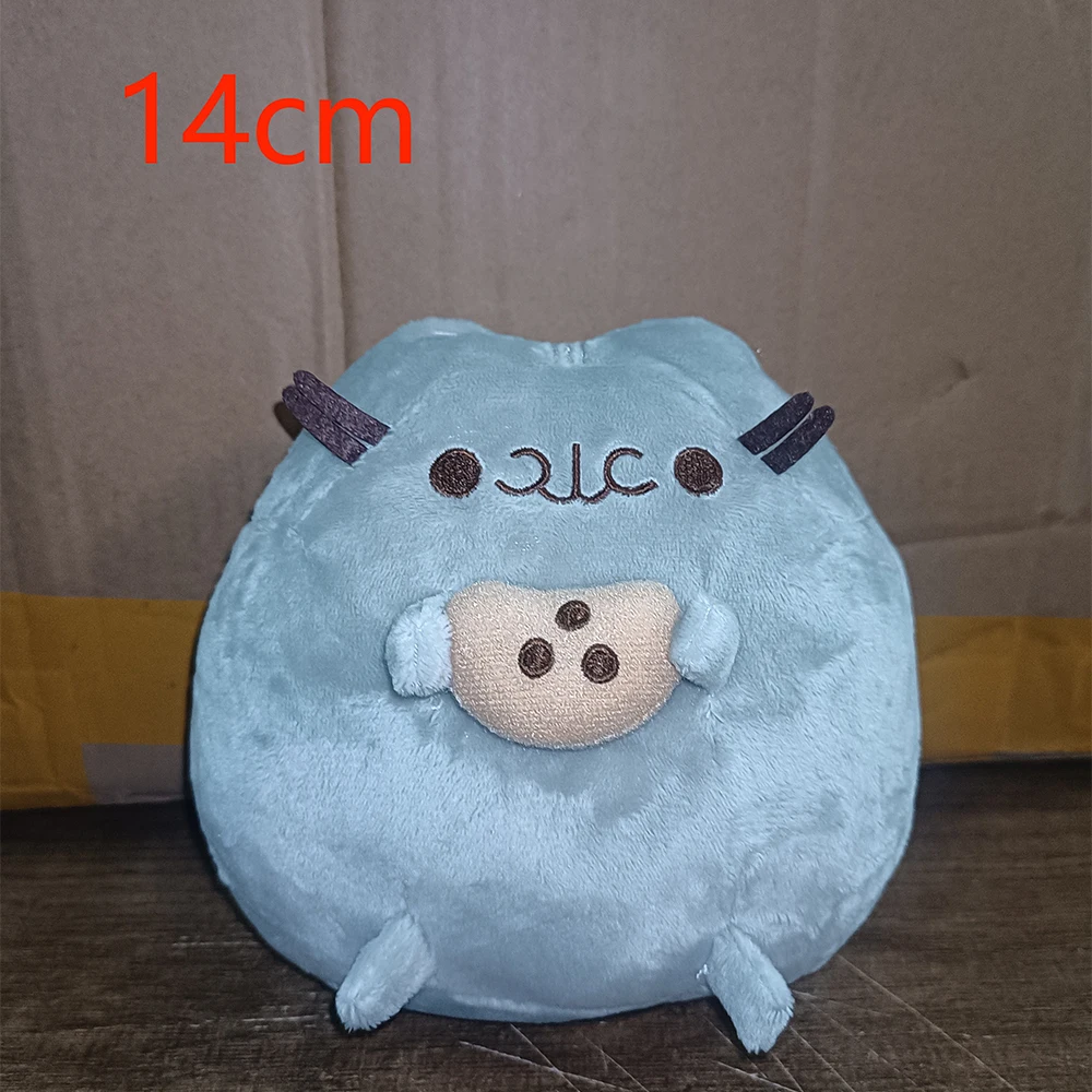 Simulated Cat Doll Plush Toy Anime Cat Soft Home Decoration Tabletop Bedroom Decoration Kids Toy Series Accessories Gifts/