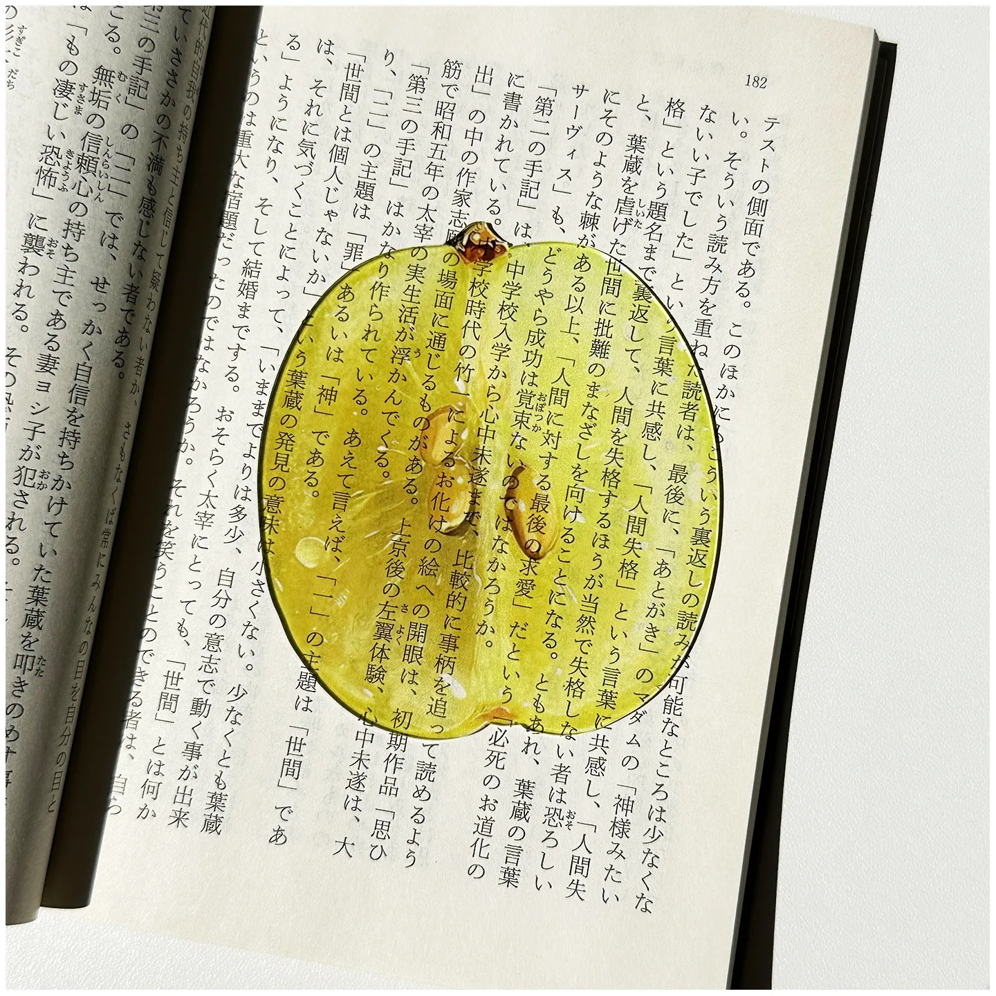 Simulation Fruit Bookmark Cute Creative Reading Bookmark Stationery For School Student Office Book Collection Birthday Gift Desk