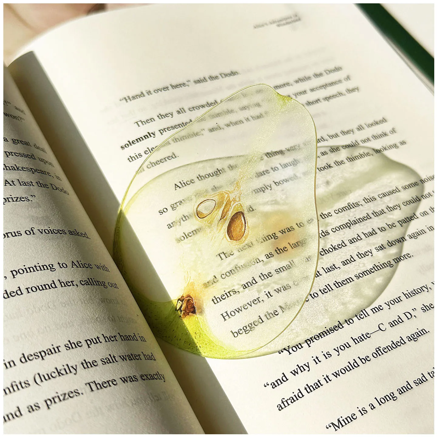 Simulation Fruit Bookmark Cute Creative Reading Bookmark Stationery For School Student Office Book Collection Birthday Gift Desk
