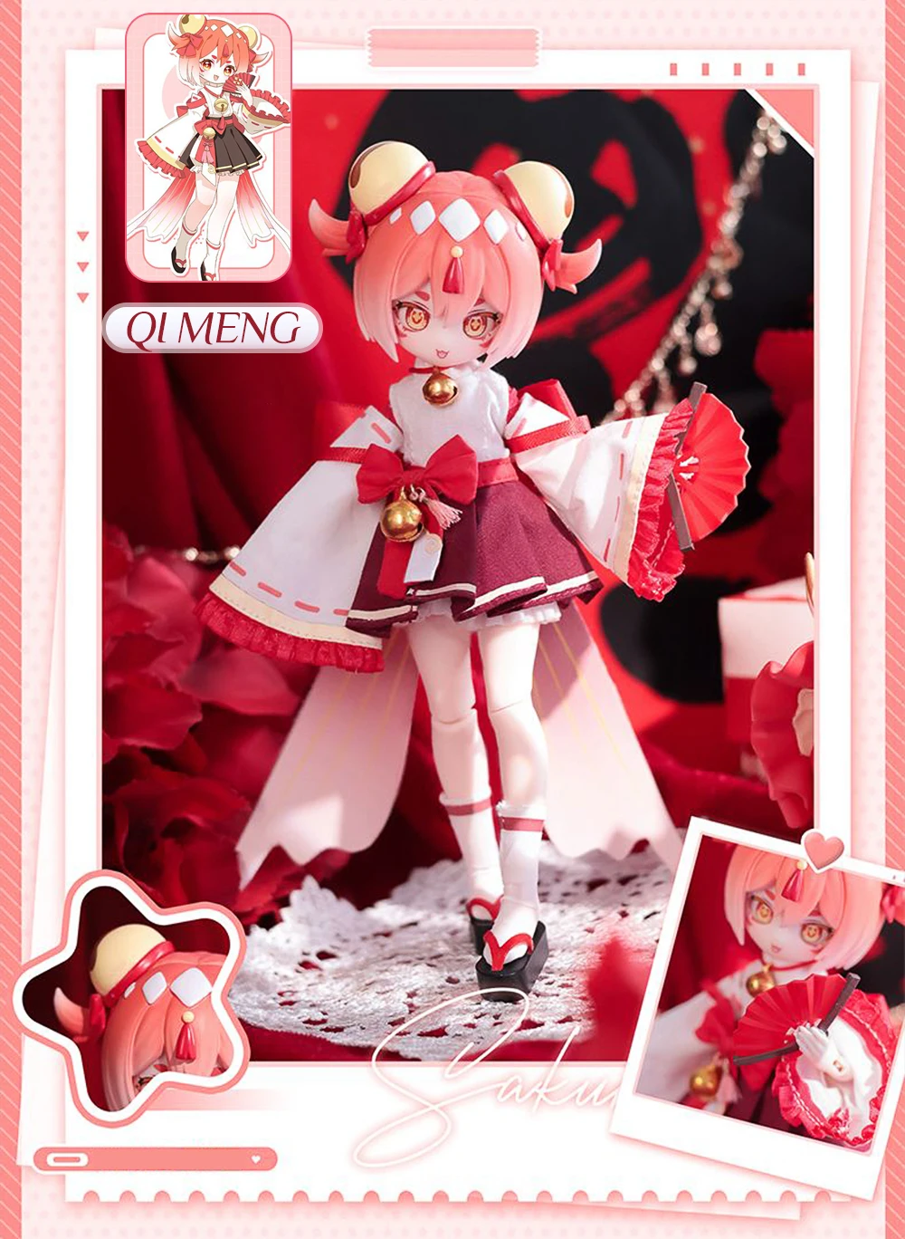 Authentic Sakura Park Start Again Series 1/12 Bjd Blind Box Movable Joint Doll Action Figure Anime Figure Model Mystery Gift