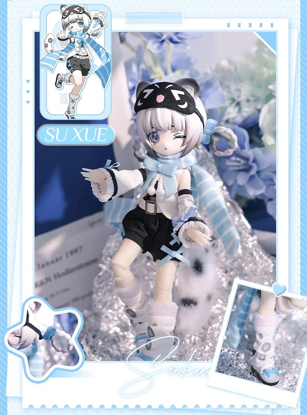 Authentic Sakura Park Start Again Series 1/12 Bjd Blind Box Movable Joint Doll Action Figure Anime Figure Model Mystery Gift