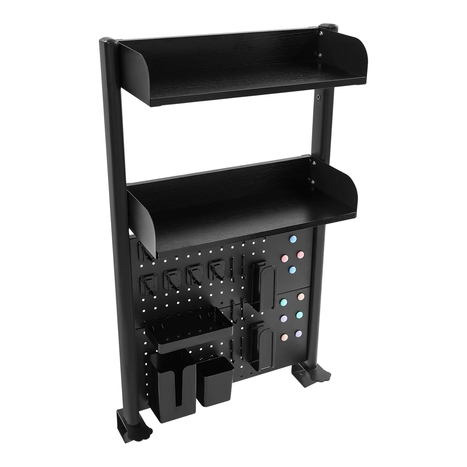 Desktop Bookshelf Multipurpose Clip-on Desk Organiser Countertop Clip-on Bookshelf