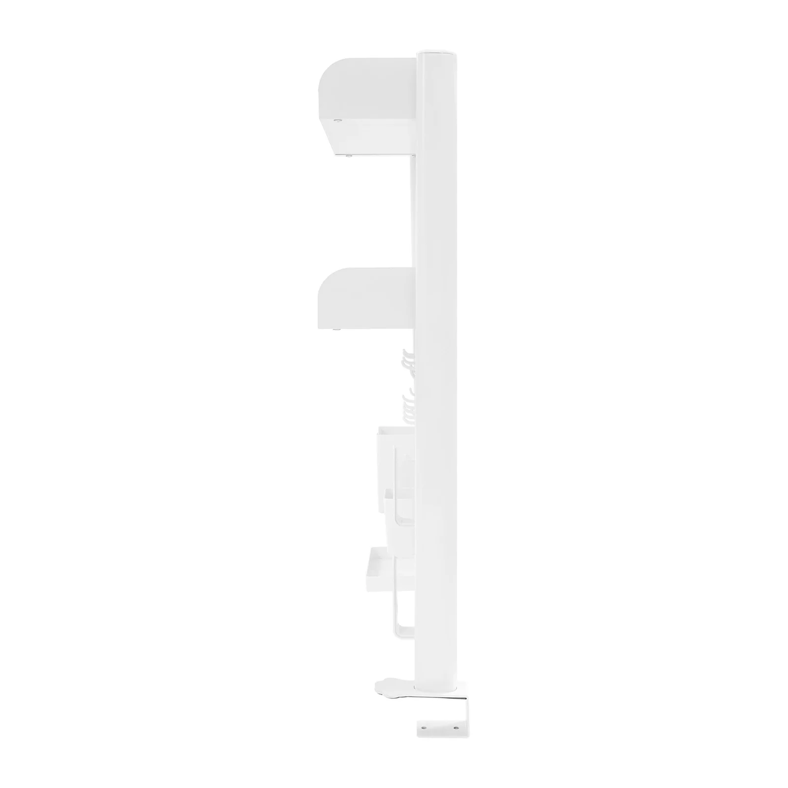 Desktop Bookshelf Multipurpose Clip-on Desk Organiser Countertop Clip-on Bookshelf