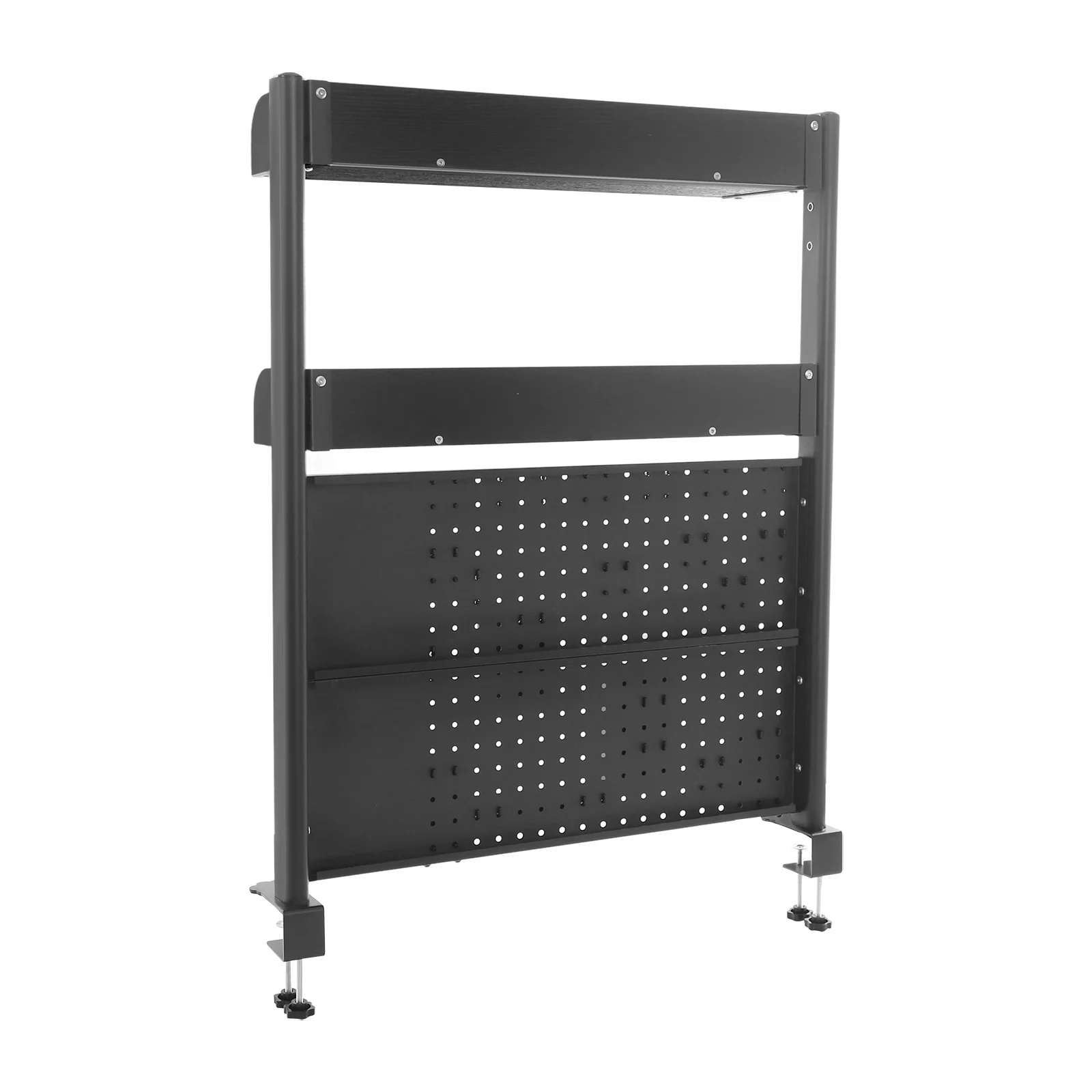Desktop Bookshelf Multipurpose Clip-on Desk Organiser Countertop Clip-on Bookshelf