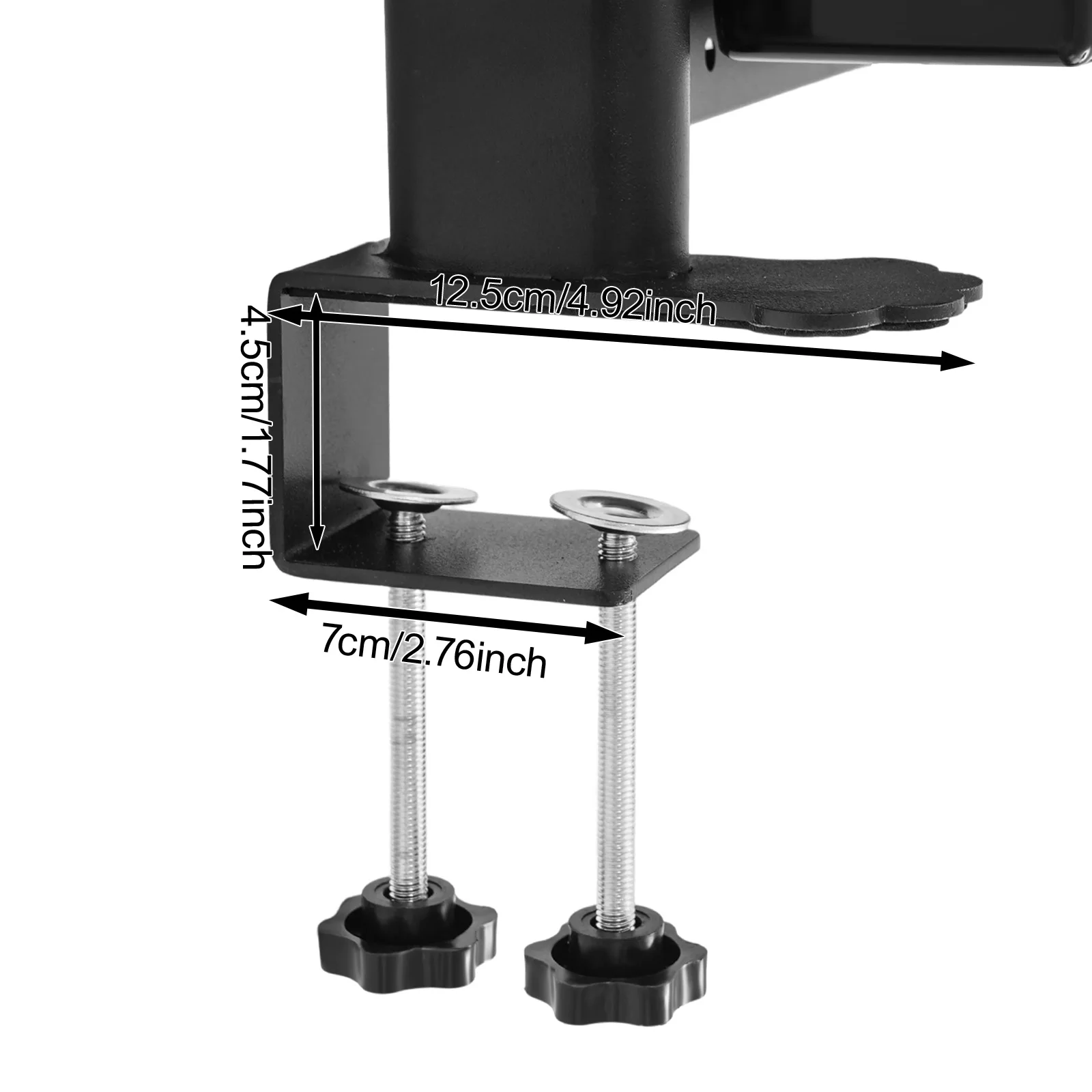 Desktop Bookshelf Multipurpose Clip-on Desk Organiser Countertop Clip-on Bookshelf