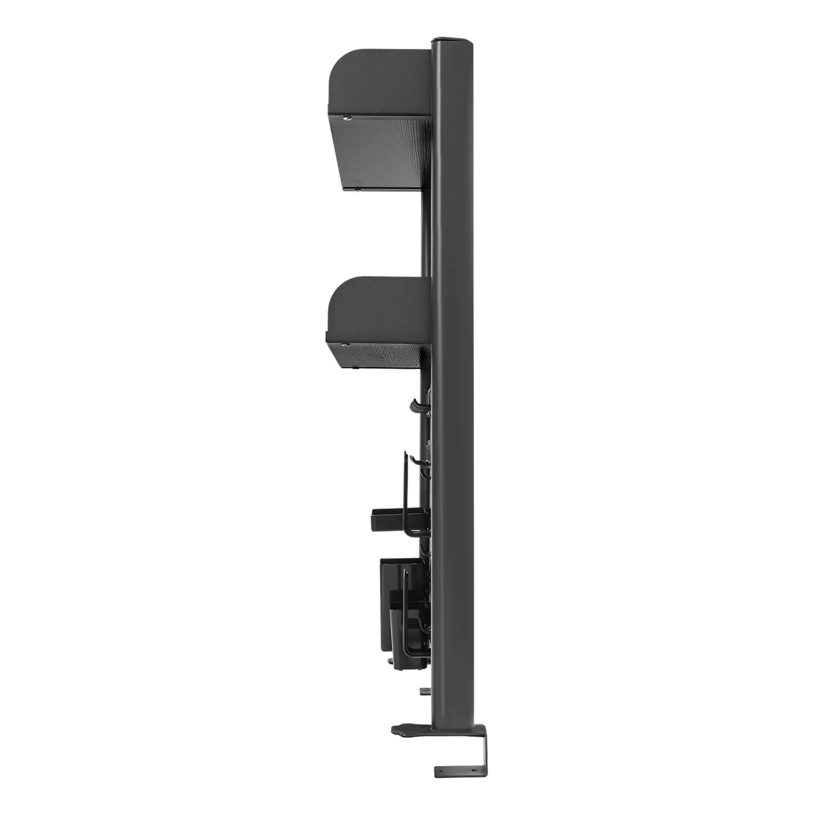Desktop Bookshelf Multipurpose Clip-on Desk Organiser Countertop Clip-on Bookshelf