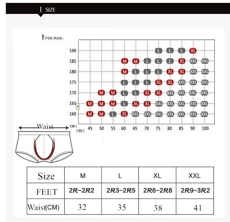 Mens Underwear Boxers Solid U Pouch Panties For Man Extended Leg Boxer Shorts Homme Middle Waist Sports Underpants Male M-XXL