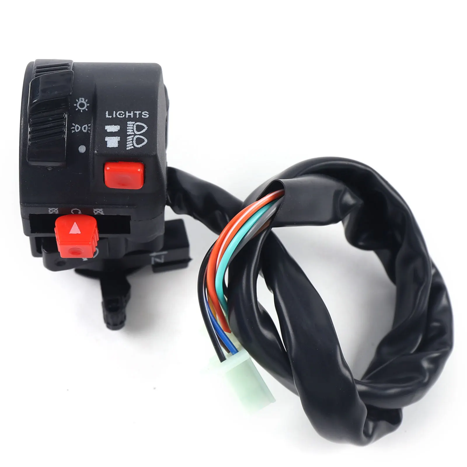 ATV Wiring Harness Kit, Complete Electric Wiring, Harness CDI Ignition Coil with Lead For 4-stroke ATV QUAD 125-250CC