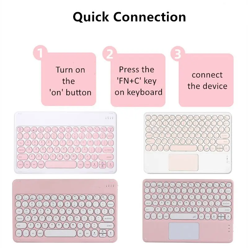 Case with Touchpad Keyboard for Xiaomi Pad 7 Tablet Case Magnetic Backlit Keyboard for Xiaomi Mi Pad 7 Teclado Keyboard Cover