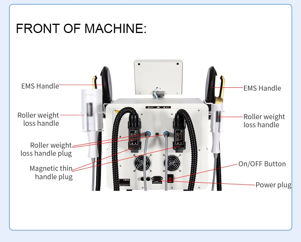 Myoslim Neo Muscle Stimulate Fat Removal EMS Body Slimming Butt Build Sculpt Machine Weight Lose For Salon