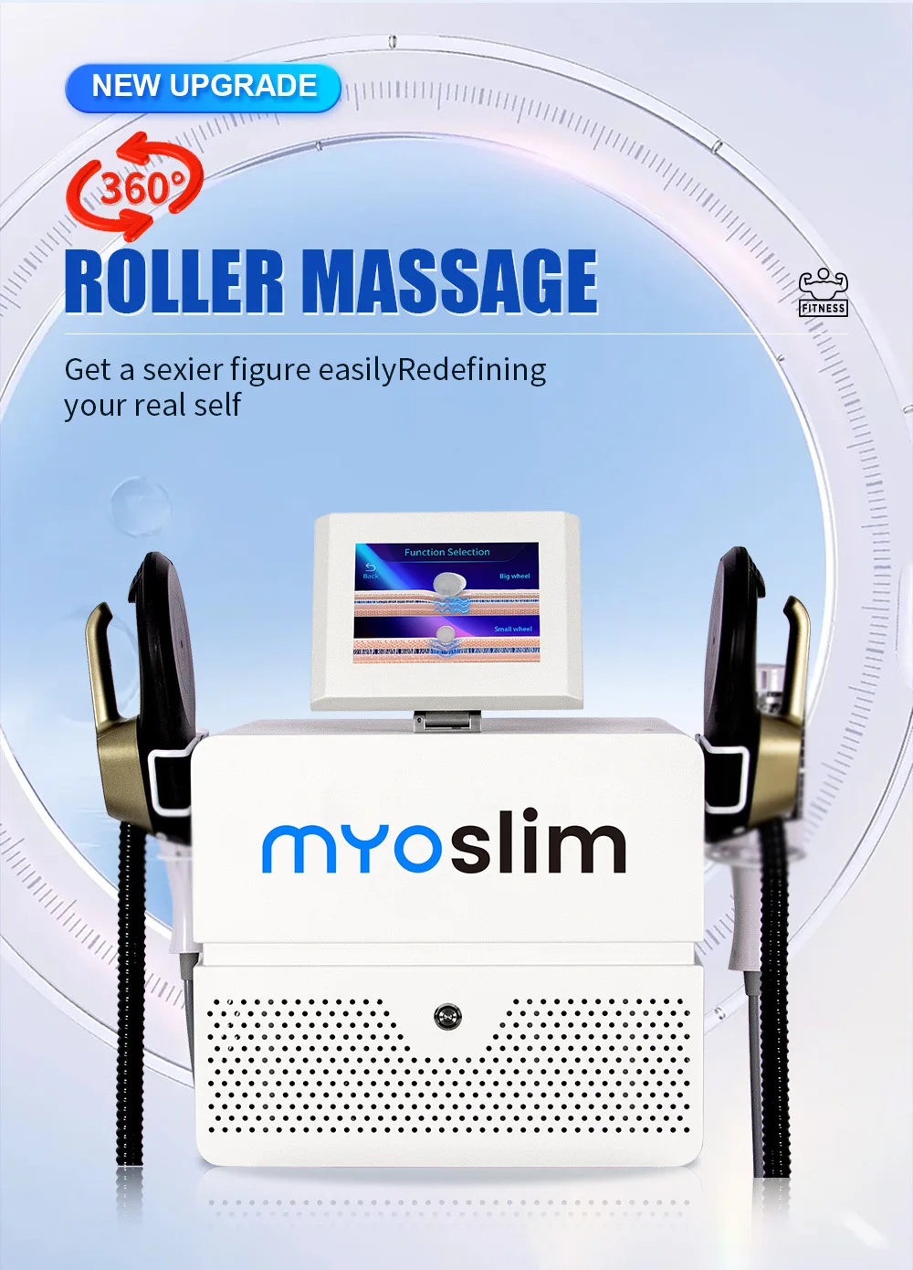 Myoslim Neo Muscle Stimulate Fat Removal EMS Body Slimming Butt Build Sculpt Machine Weight Lose For Salon