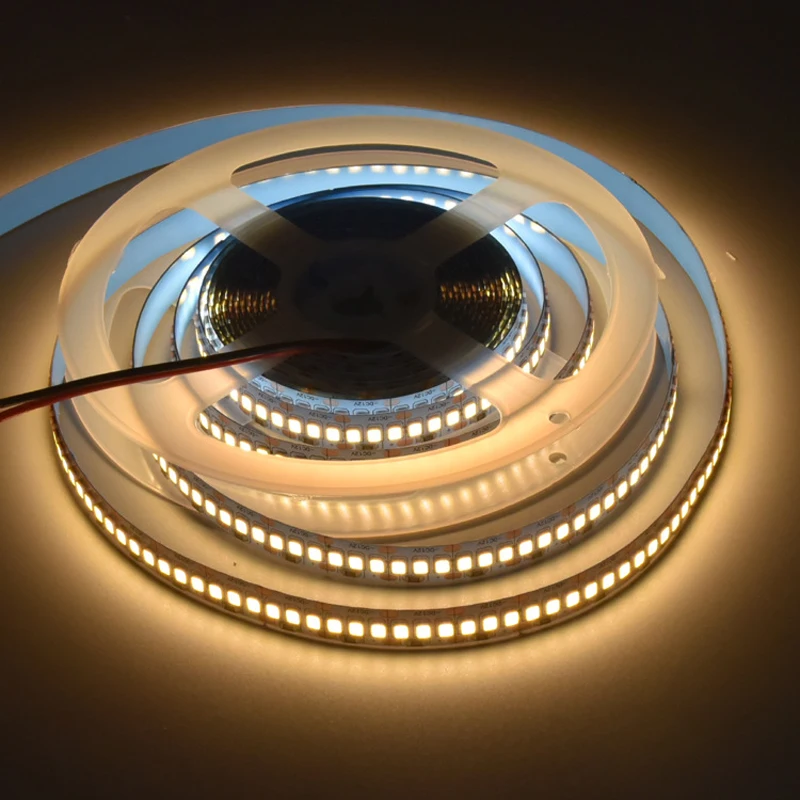 LED Strip 12V 24V 2835 240LED/m 5M Flexible Led Tape Light Lighting Super Bright 1200LEDs Waterproof Warm/Cold/Natural White