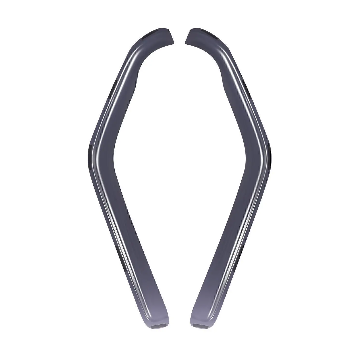 For VW Transporter T4 2door 1990-2003 wind deflectors 2pc TINTED w/ Clips