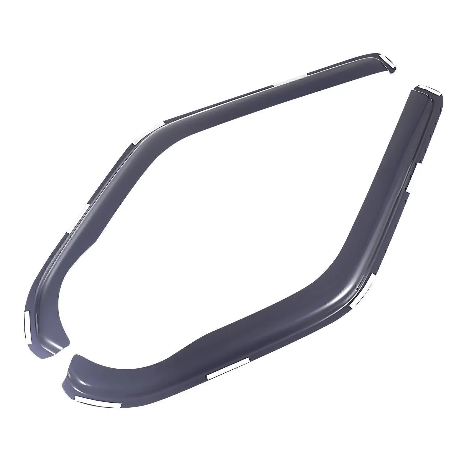 For VW Transporter T4 2door 1990-2003 wind deflectors 2pc TINTED w/ Clips