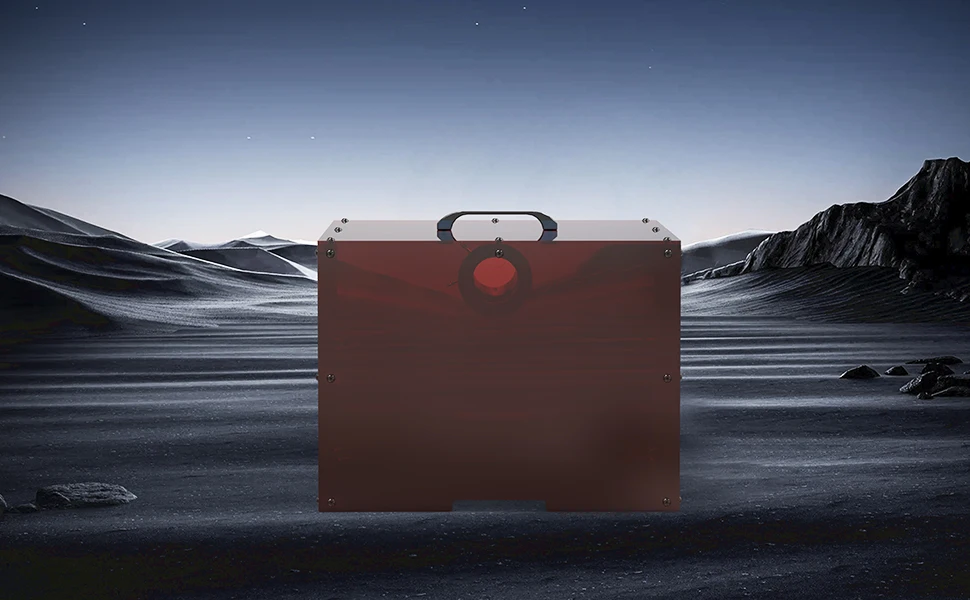 ACMER S1 Mini Laser Engrave Machine Enclosure Laser Protection Vent Fireproof and Dustproof Protective Cover For S1 2.5/3.5/6W