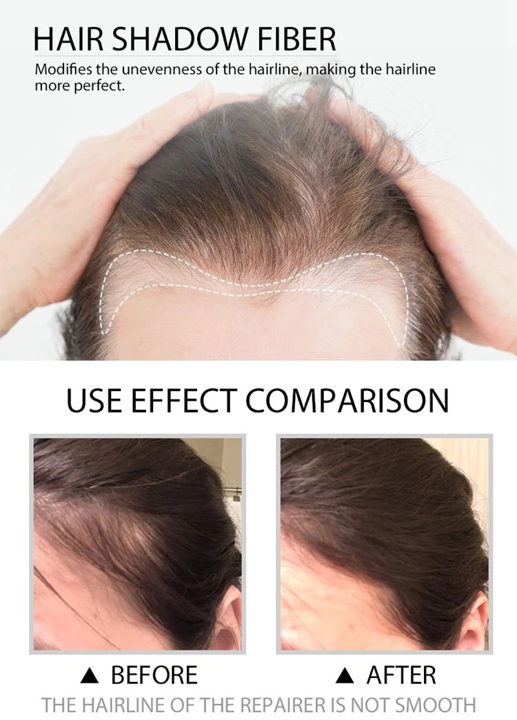 Sevich 12g Hairline Shadow Powder Hair Line Modified Repair 5 Colors Hair Shadow Trimming Powder Edge Control Hair Concealer