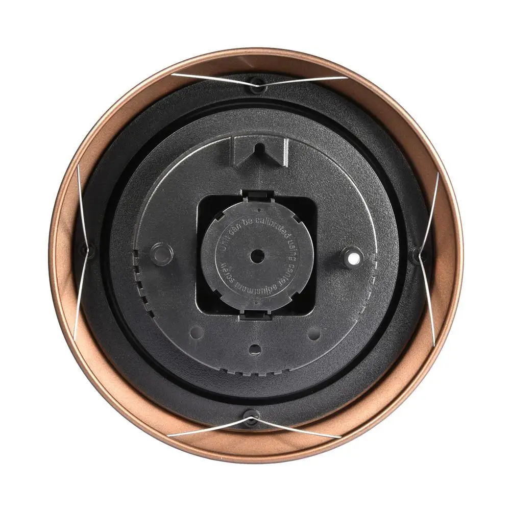 20CM Indoor Outdoor Thermometer Hygrometer Antique Painted Iron Shell Temperature And Humidity Measuring Instrument US/EU Dial