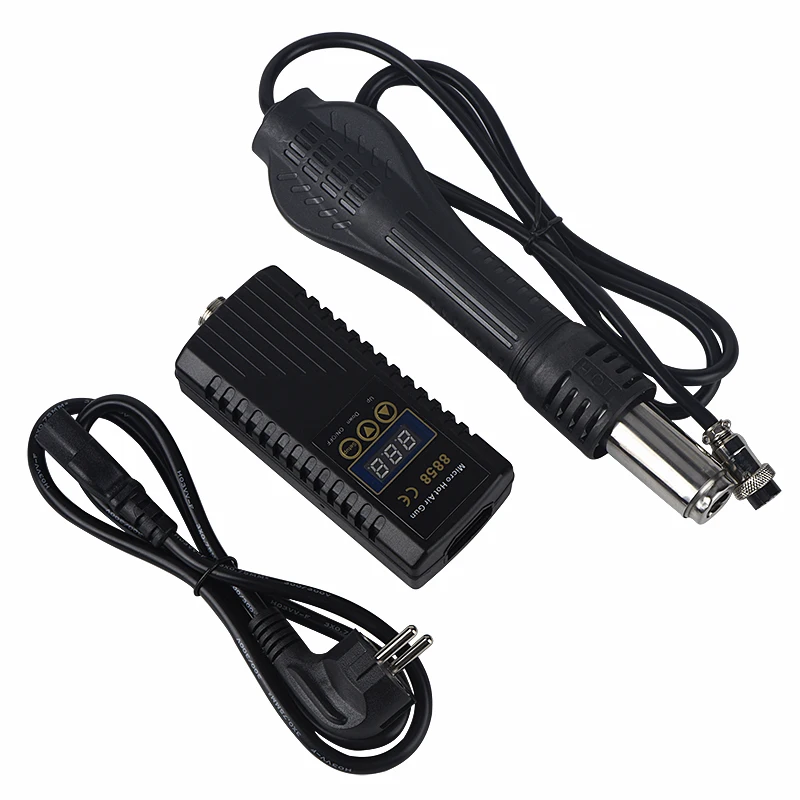JCD Hot Air Gun 8858 Micro Rework Soldering Station LCD Digital Hair Dryer For Soldering 220V 750W Heat Gun Welding Repair Tools