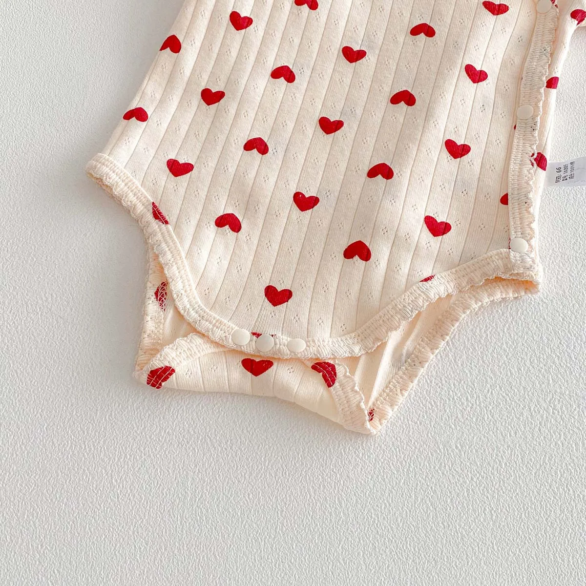 Summer Boys and Girls Baby Short-Sleeved Pants Simple Comfortable Full Printed Newborn Printed Pants