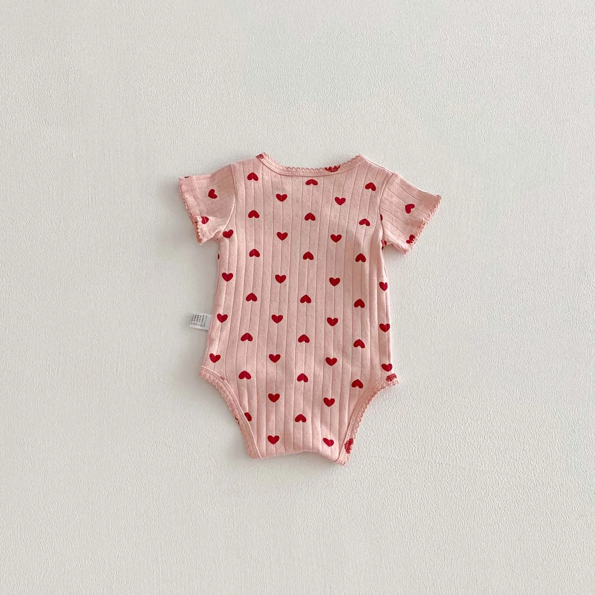 Summer Boys and Girls Baby Short-Sleeved Pants Simple Comfortable Full Printed Newborn Printed Pants
